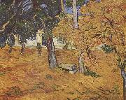 Vincent Van Gogh Park des Spitals Spain oil painting artist